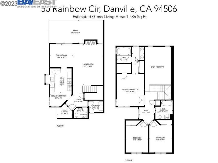 50 Rainbow Cir Danville CA Multi-family home. Photo 53 of 54